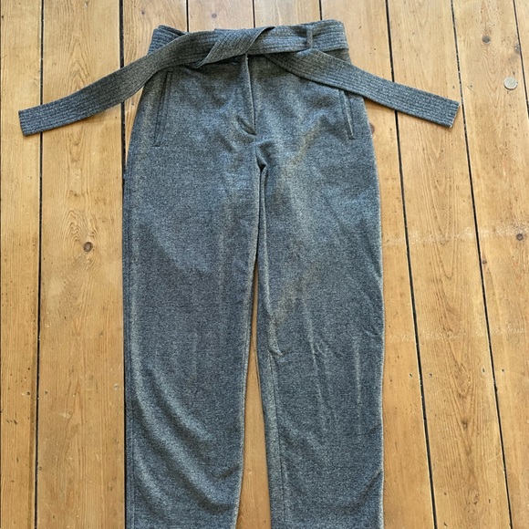 Wilfred Pants - WILFRED Highwaisted Belted Wool Pants SZ 4